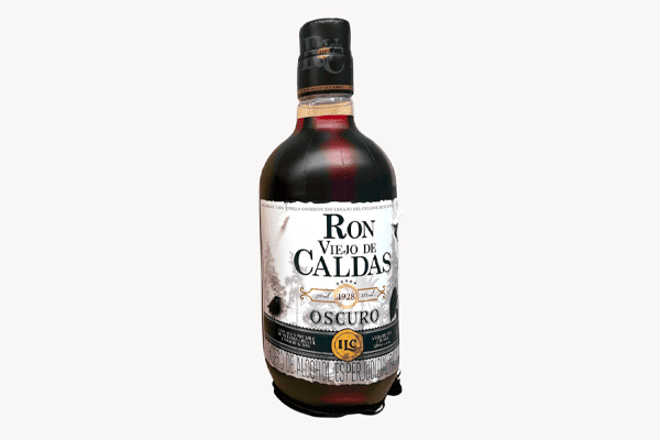 Botella Redonda Ron Caldas